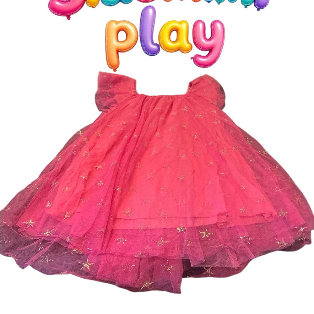 i play. Pink Tulle Dress 👗 size 5-6